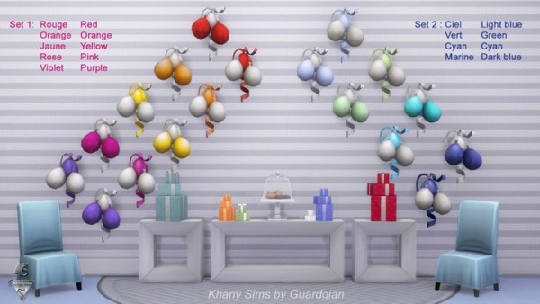  Khany Sims: Multicolored balloons