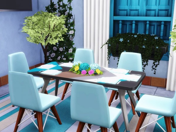  The Sims Resource: Elegant Greek Mansion by MychQQQ