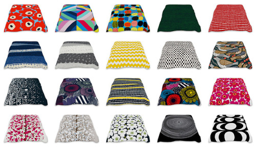 Simplistic: Marimekko Blankets