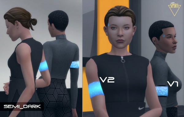  Mod The Sims: Glowing Android Armband by LadySpira