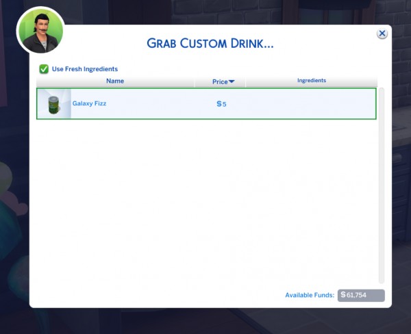  Mod The Sims: Space Themed Custom food by icemunmun