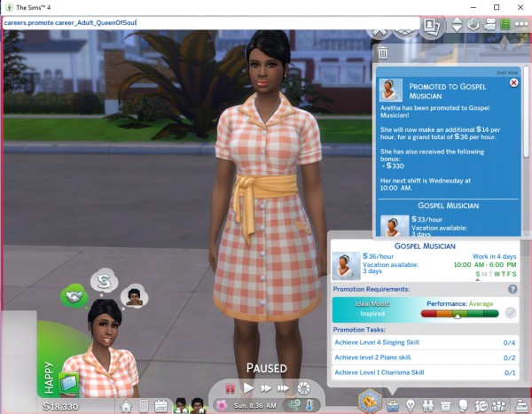  Mod The Sims: Queen of Soul Career by asiashamecca