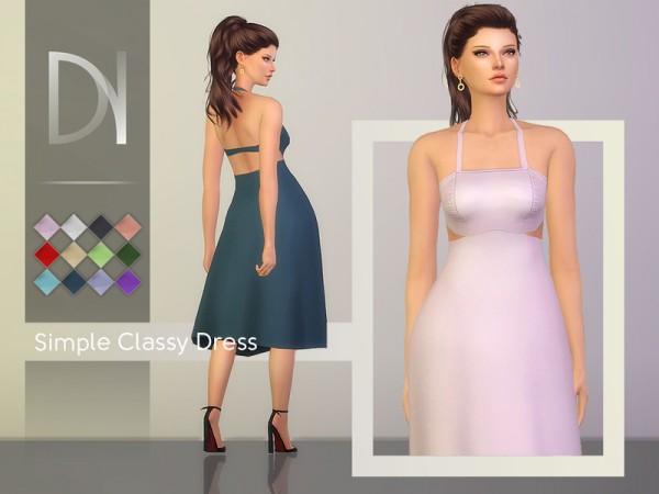  The Sims Resource: Simple Classy Dress by DarkNighTt