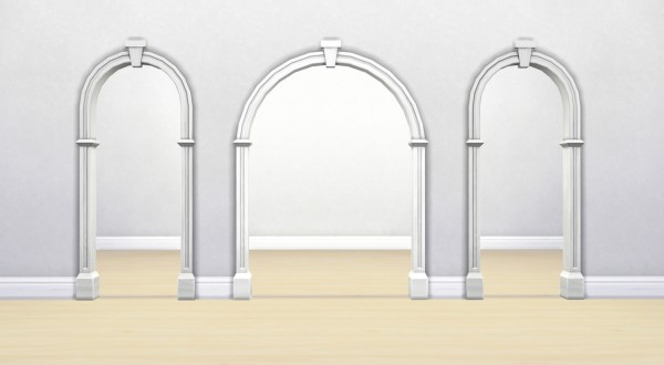  Simplistic: Dingy no More! White Doors and Arches