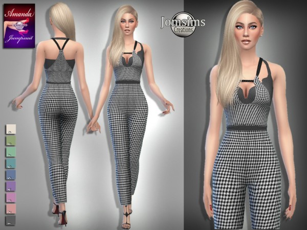  The Sims Resource: Amanda jumpsuit by jomsims