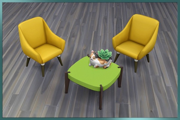  Blackys Sims 4 Zoo: Whimsical coffee table by Cappu