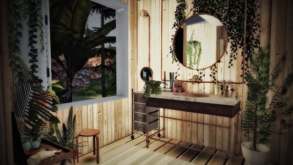  Ideassims4 art: Tropical Dream house