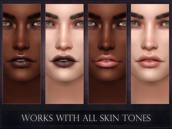  The Sims Resource: Fourier Lipstick by RemusSirion