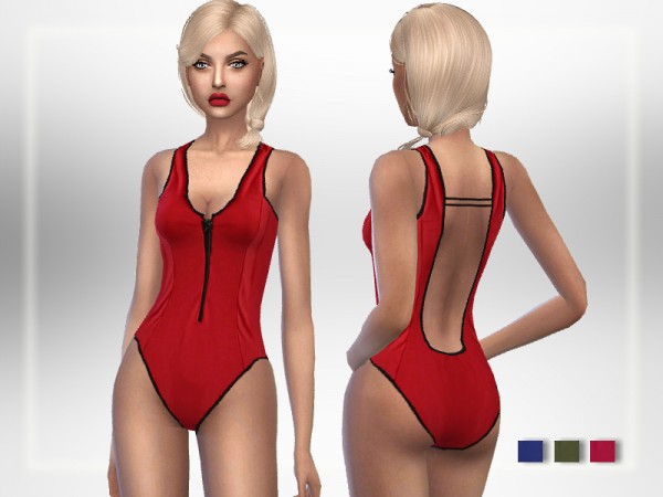  The Sims Resource: Malibu Swimsuit by Puresim