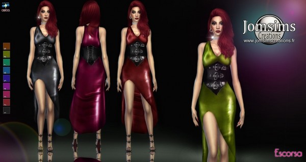 Jom Sims Creations: Escorsa dress