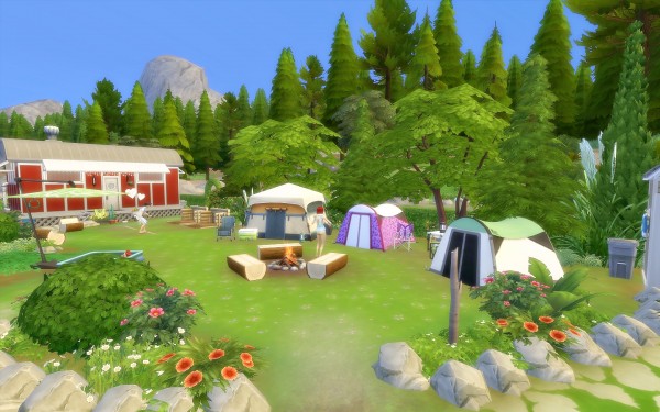  Via Sims: House 60   Camping