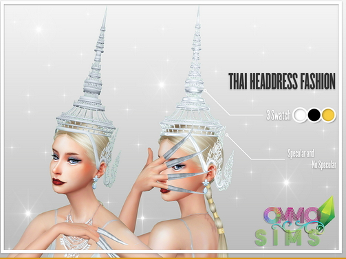 Ommo Sims: Thai Headdress Fashion