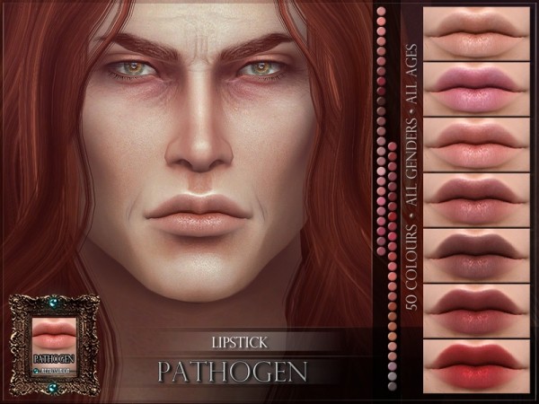  The Sims Resource: Pathogen Lipstick by RemusSirion