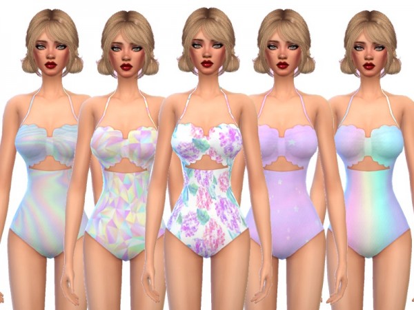  The Sims Resource: Snazzy Bathing Suits by Wicked Kittie
