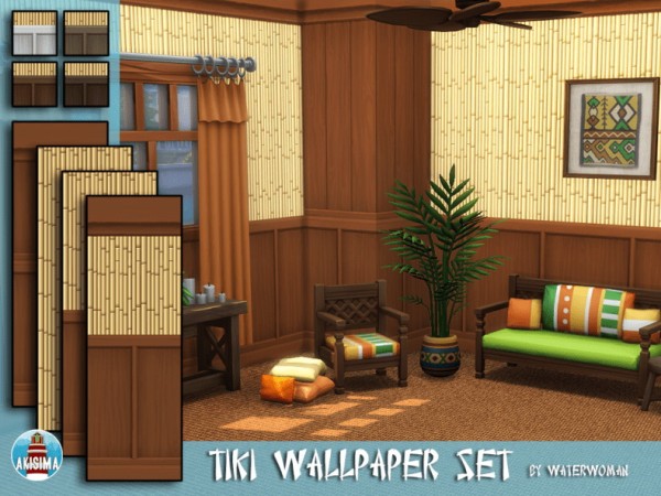 Akisima Sims Blog: Tiki Themed Build Set