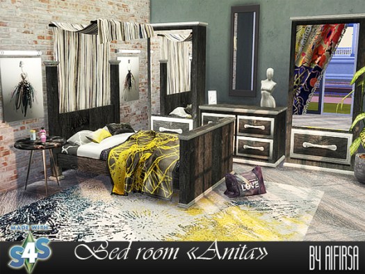  Aifirsa Sims: Bedroom furniture Anita