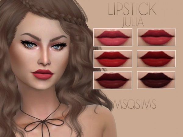  MSQ Sims: Lipstick Julia