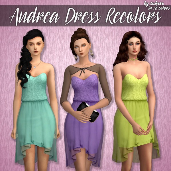  Tukete: Andrea Dress Recolors