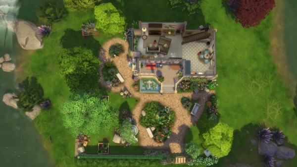 Sims Artists: Tulipe house