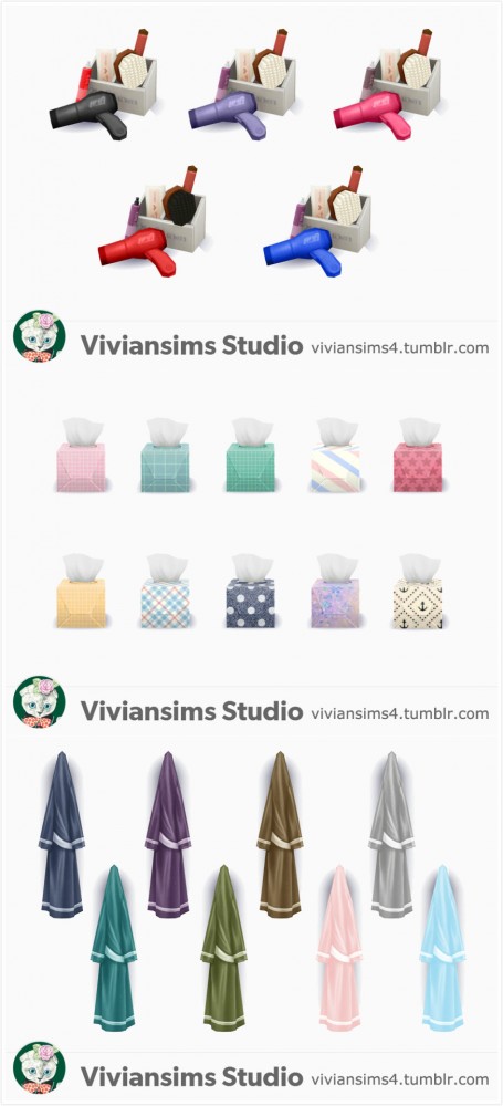  Vivian Sims: Eames Bathroom Set