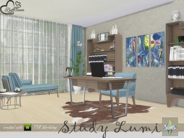  The Sims Resource: Study Lumi by BuffSumm
