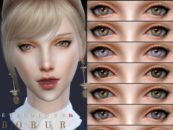  The Sims Resource: Eyecolors 16 by Bobur3