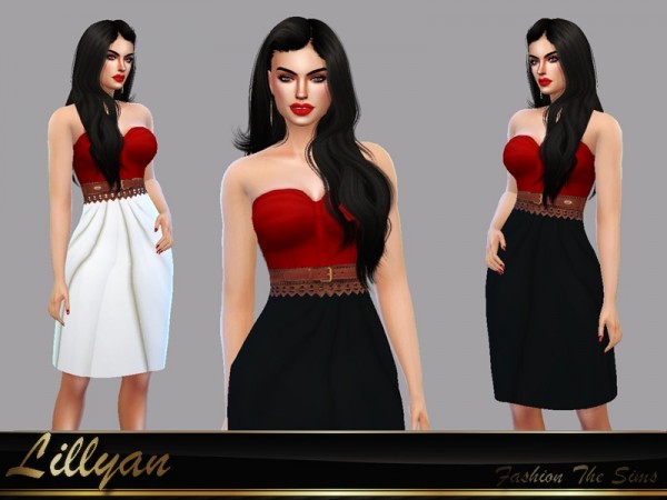  The Sims Resource: Skirt Paloma by LYLLYAN