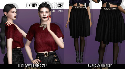  MissFortune Sims: Luxury Closet Stuff Pack