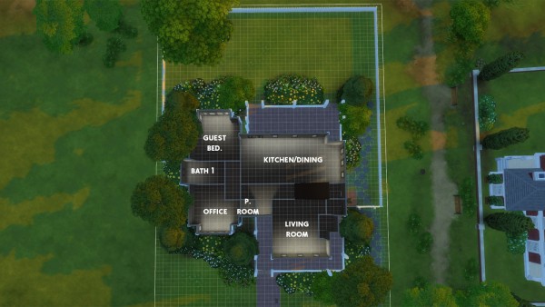  Simsational designs: Houlton Colonial   Farmhouse for the Family