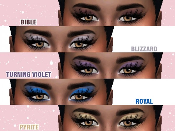  The Sims Resource: Palette with eyeshadows by Kylie Cosmetics