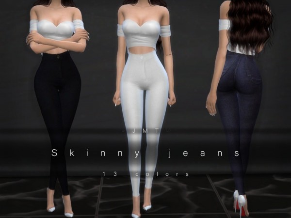  The Sims Resource: Skinny jeans by JMT