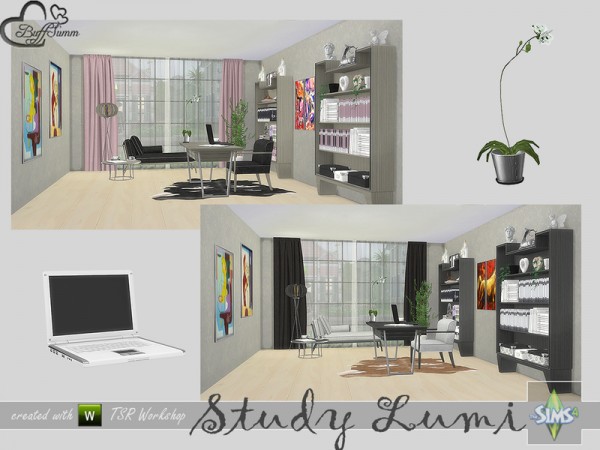  The Sims Resource: Study Lumi by BuffSumm