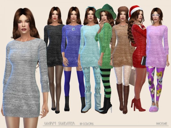  The Sims Resource: Warm Sweater by Paogae