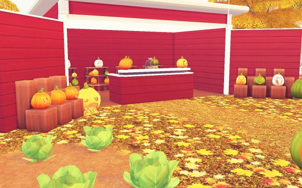  MSQ Sims: Pumpkin Garden Market