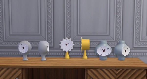  Meinkatz Creations: Ceramic Clocks by Vitra