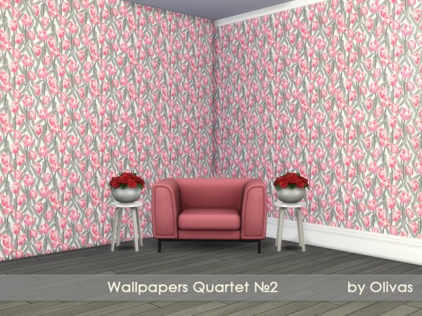  The Sims Resource: Wallpapers Quartet N2 by olivas