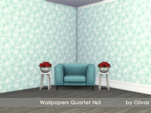  The Sims Resource: Wallpapers Quartet N3 by olivas