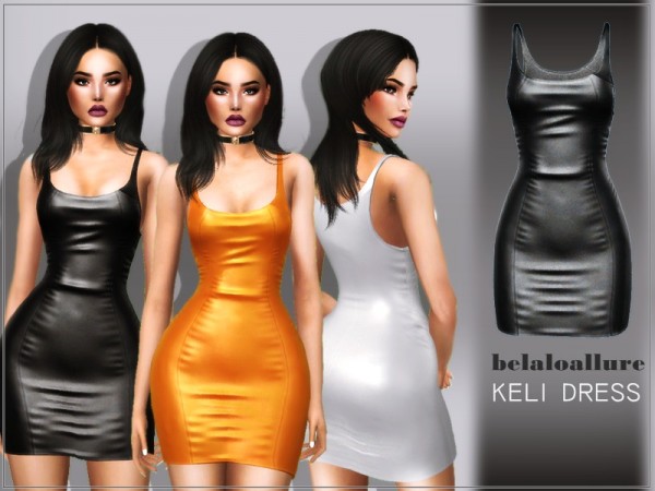  The Sims Resource: Keli dress by belal1997