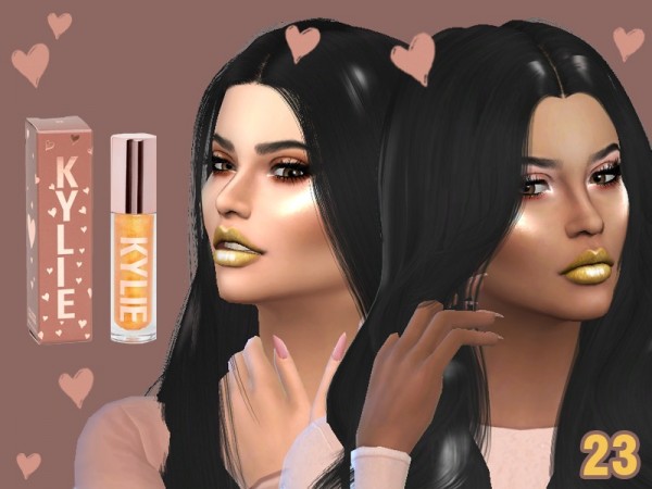  The Sims Resource: 23 Lips by Kylie Cosmetics