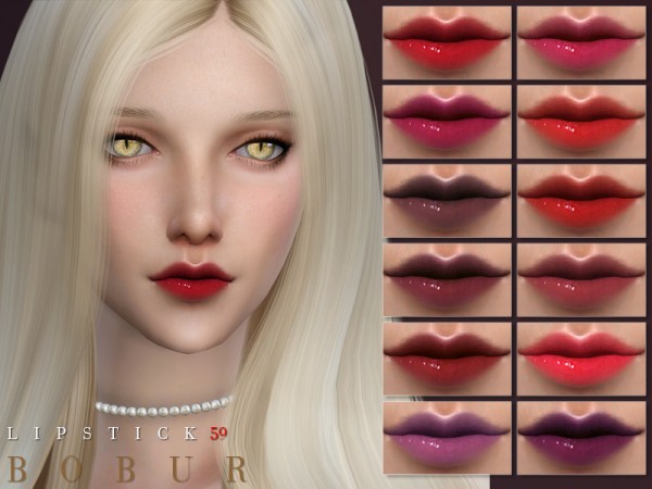  The Sims Resource: Lipstick 59 by Bobur3