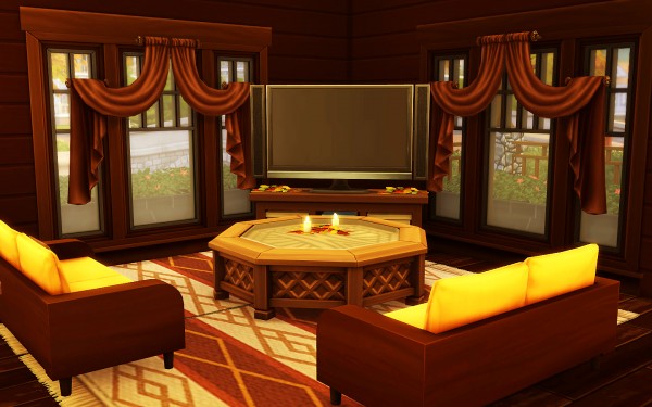  MSQ Sims: Cozy Autumn Home (NO CC)