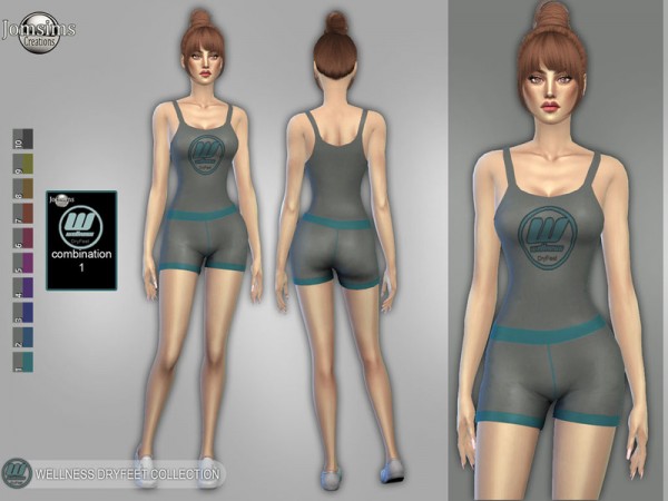  The Sims Resource: Wellness Dry feet combination 1 by jomsims