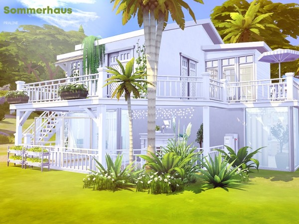  The Sims Resource: Sommerhaus by Pralinesims