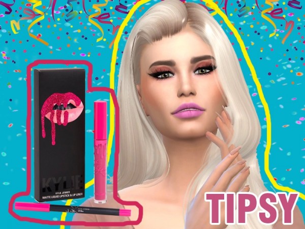  The Sims Resource: Tipsy eyeliner by Kylie Cosmetics