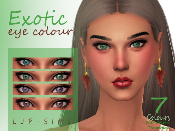  The Sims Resource: Exotic Eyes by Exotic Eye