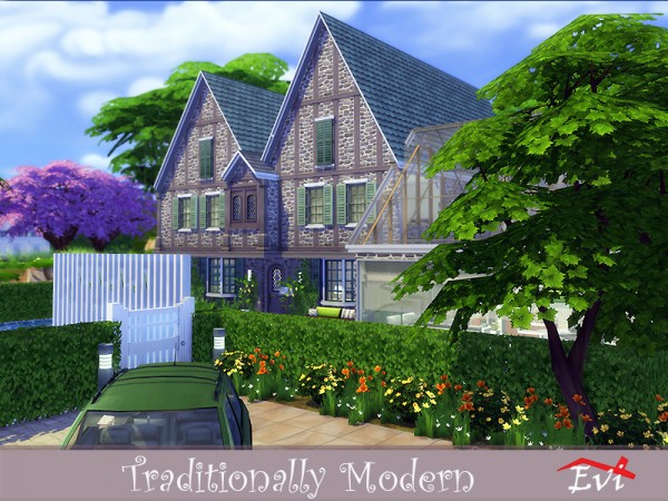  The Sims Resource: Traditionally Modern by evi