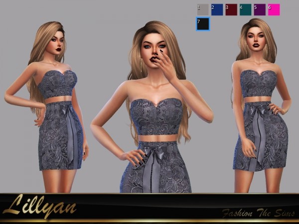  The Sims Resource: Top Zara by LYLLYAN