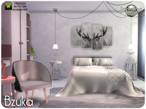  The Sims Resource: Bzuka bedroom by jomsims