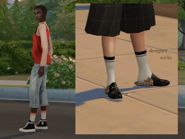  The Sims Resource: Designer Socks by cosimetics
