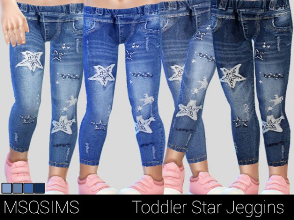  MSQ Sims: Toddler Star Jeggins